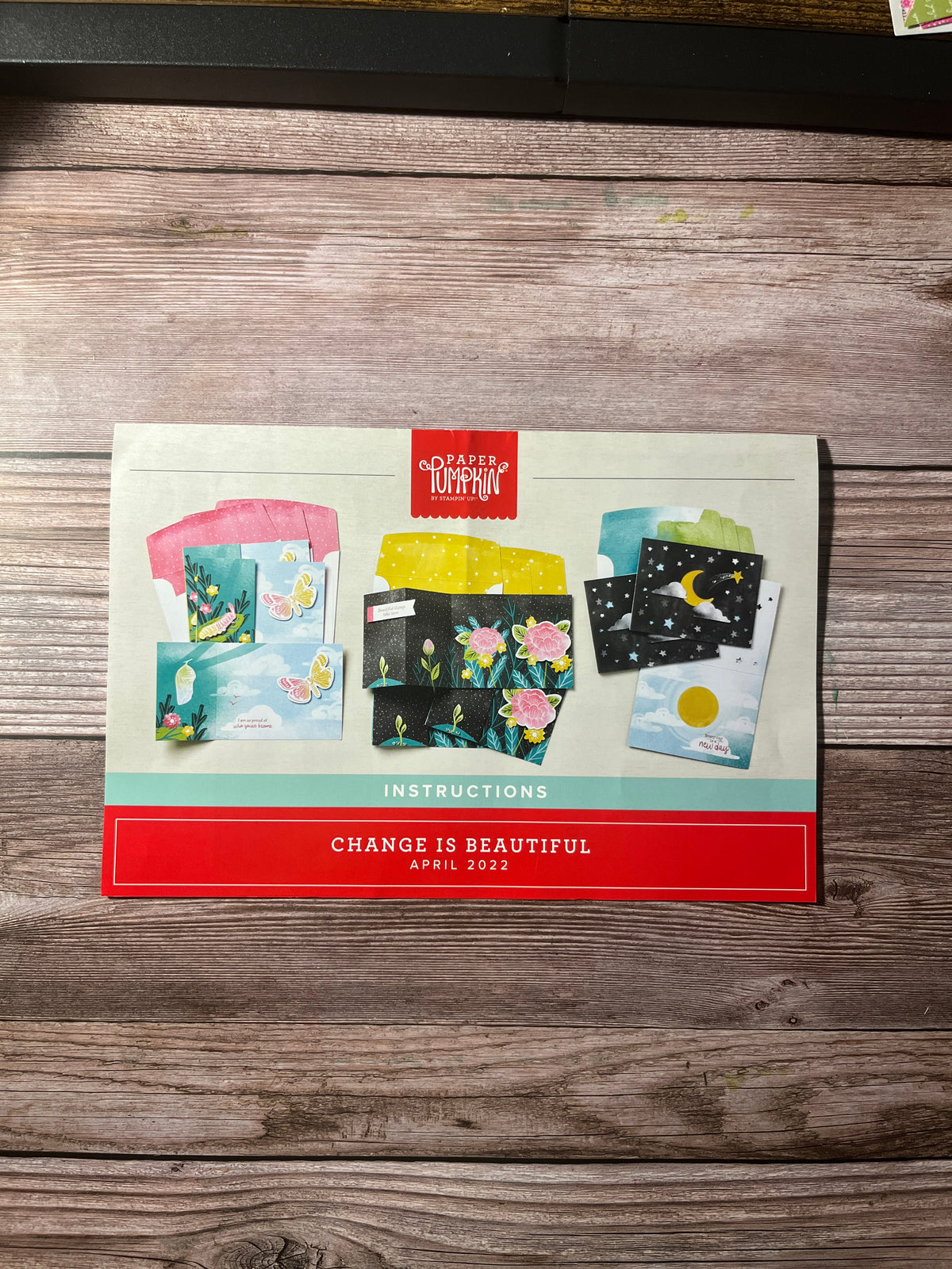 Change is Beautiful Paper Pumpkin Stamp Set